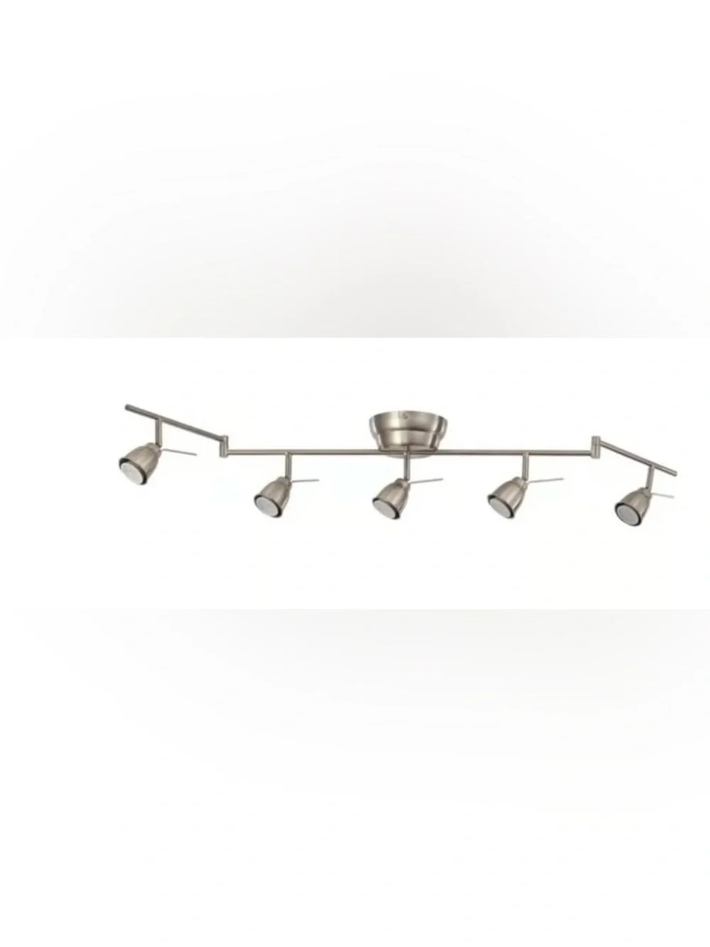 IKEA 5 Light Silver Track Light NEW 2 available